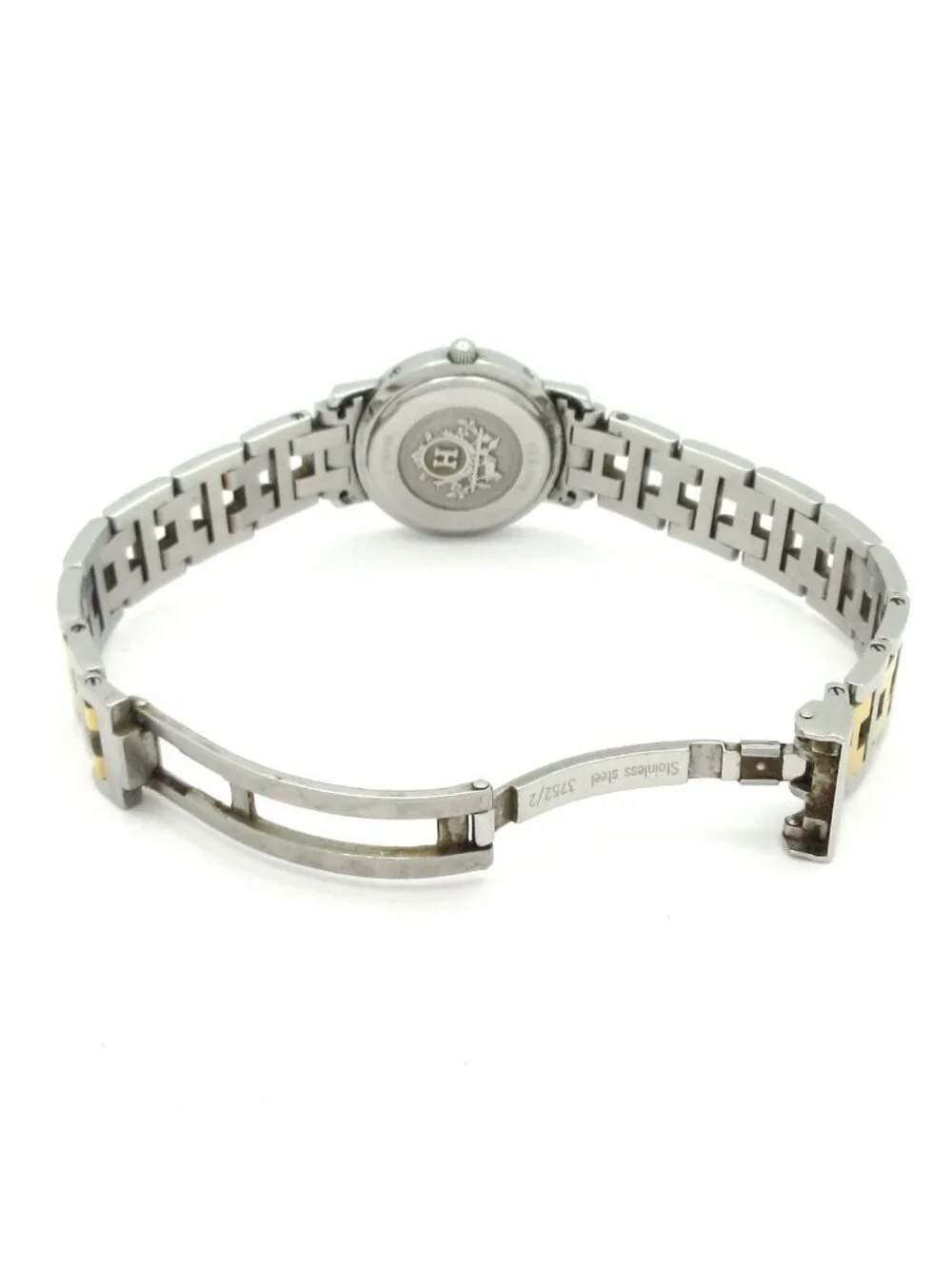 Hermes Watch Clipper White